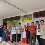 Perkuat Semangat Juang MTQ Nasional Ke 43, Keluarga Besar MTsN 15 Tanah Datar Sambangi Posko Kafilah Kecamatan Tanjung Emas