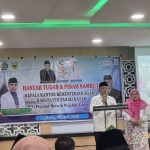Kepala Madrasah MTsN 15 Tanah Datar dan Kaur TU Hadiri Acara Pisah Sambut Kepala Kantor Kemenag Tanah Datar