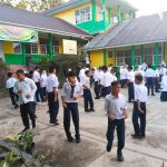MTsN 15 Tanah Datar Gelar Pembiasaan Pagi, Semarakkan Selasa Sehat dengan Senam “Anak Indonesia Hebat”
