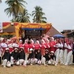 MTsN 15 Tanah Datar Berpartisipasi Aktif Sukseskan Lomba Senam Tingkat MTs di Nagari Tanjung Barulak Sambut HUT RI ke-81