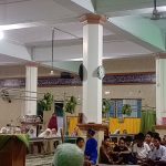 Siswa-Siswi MTsN 15 Tanah Datar Ikut Meriahkan Peringatan Maulid Nabi Muhammad SAW di Masjid Al-Ma’arif Nagari Tanjung Barulak